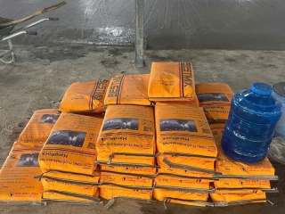 Hardrock bột xoa nền tăng cứng nền sàn 