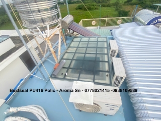 Mua Chống thấm thi công nền gạch lát đỏ Pu416 ở Tân phú TP HCM